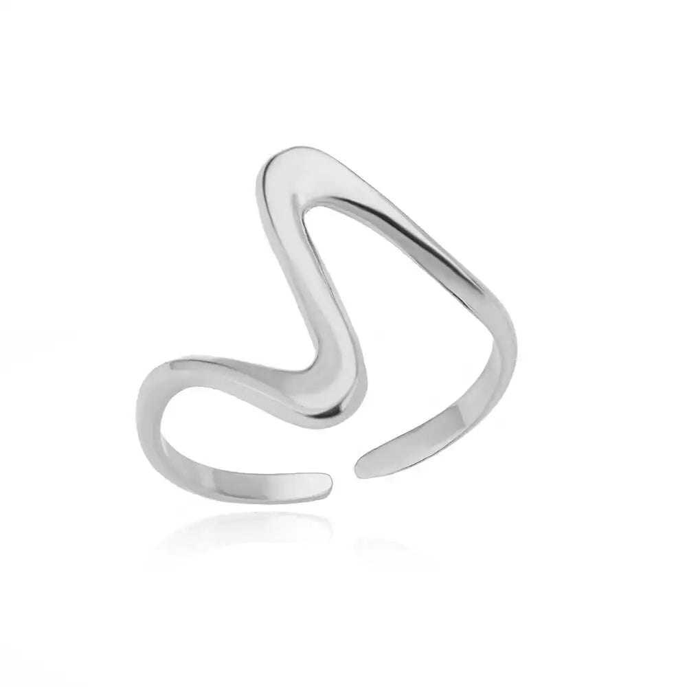 Bague Dorée Acier Inoxydable 316L – Anti-Décoloration