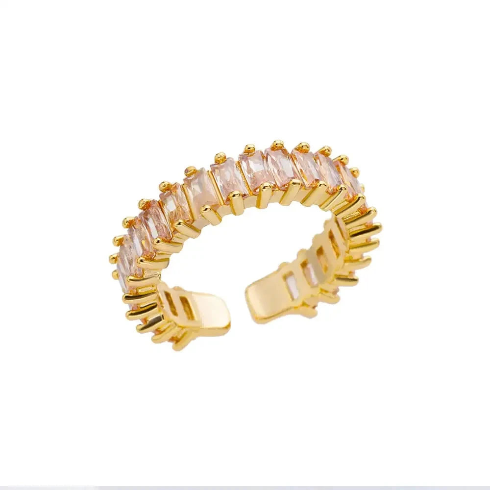 Bague Dorée Acier Inoxydable 316L – Anti-Décoloration