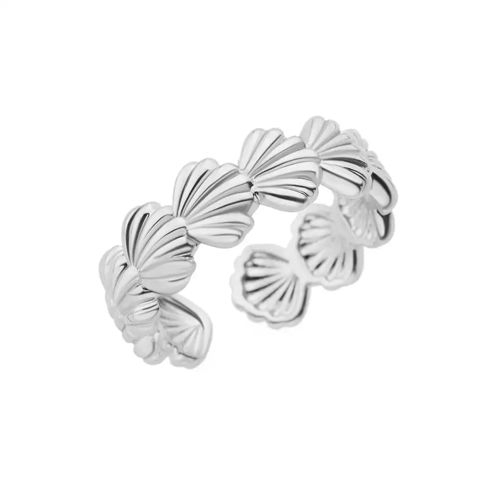 Bague Dorée Acier Inoxydable 316L – Anti-Décoloration