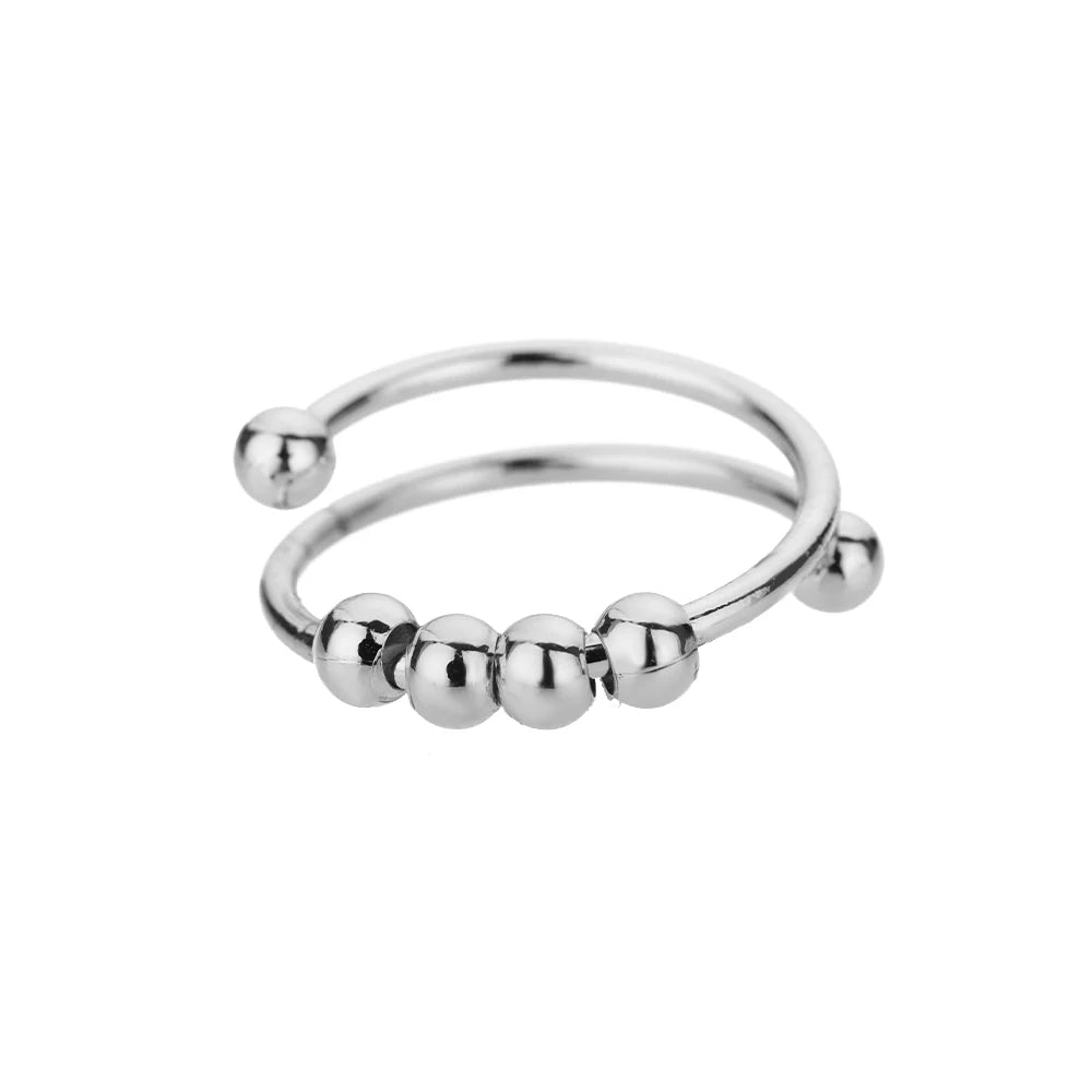 Bague Dorée Acier Inoxydable 316L – Anti-Décoloration