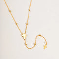 Collier Croix Religieuse en Y – Acier Inoxydable