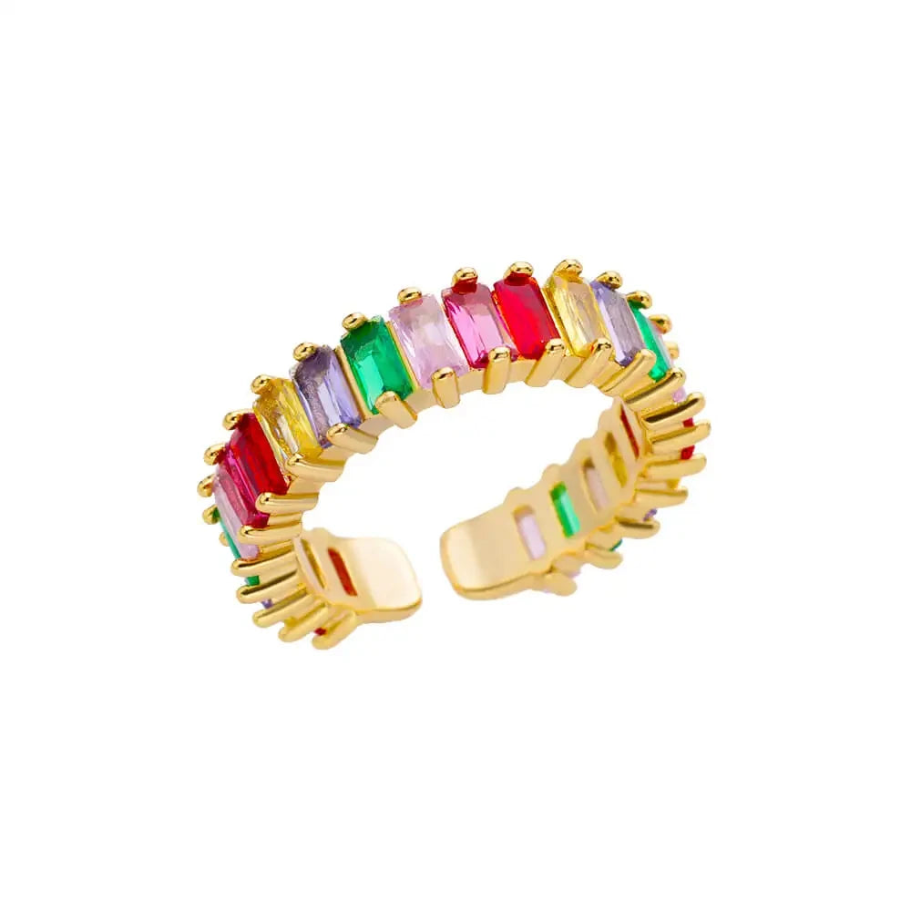 Bague Dorée Acier Inoxydable 316L – Anti-Décoloration