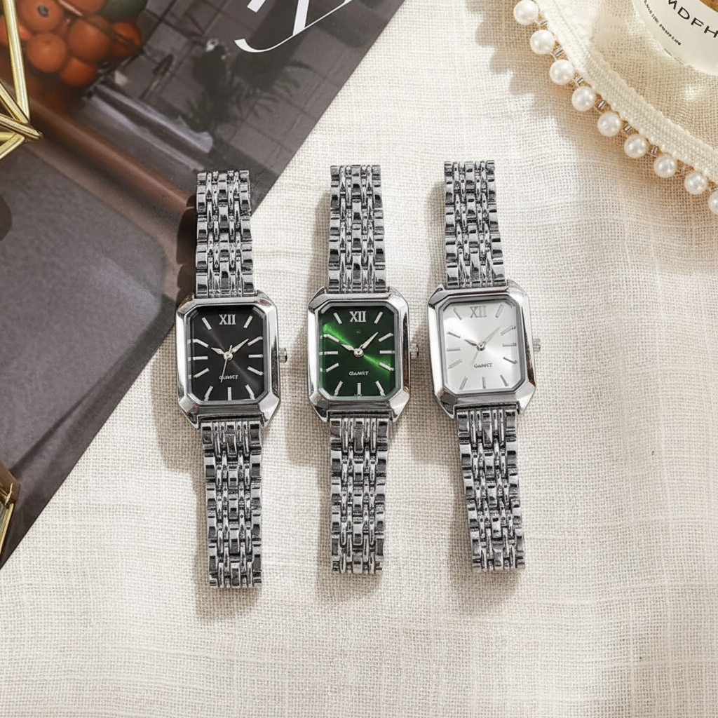 Montre Femme Quartz Bracelet Acier